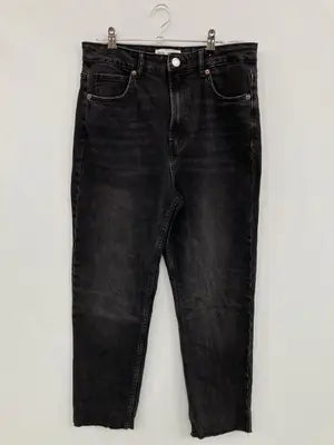 ZARA/ザラ/デニムパンツ/パンツ/ブラック/USA 8