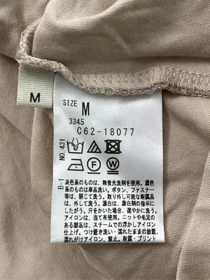 SHOO LA  RUE/シューラルー/Tシャツ/カットソー/トップス/ベージュ/M