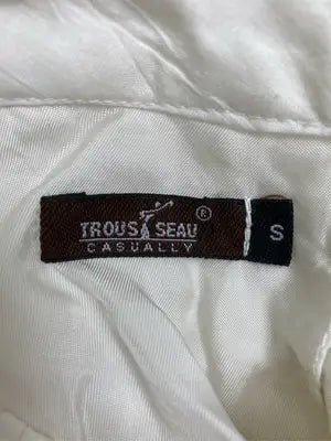 TROUS SEAU/ノースリーブ/トップス/ホワイト/S