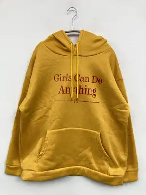 パーカー/トップス/イエロー/2XL
