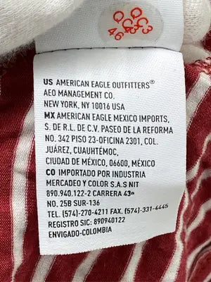 AMERICAN EAGLE/アメリカンイーグル/Tシャツ/カットソー/トップス/レッド/XXL