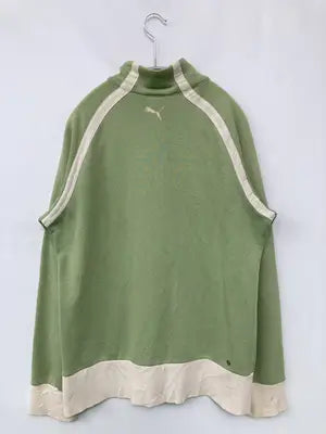 PUMA/プーマ/ジャージ/トラックジャケット/トップス/グリーン/L