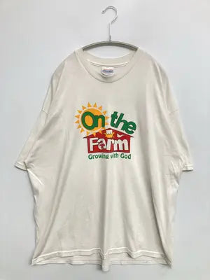 Hanes/ヘインズ/Tシャツ/カットソー/トップス/ホワイト/XL(46-48)
