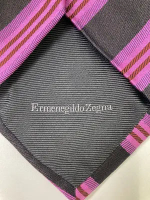 Ermenegildo Zegna/エルメネジルドゼニア/ネクタイ/ファッション雑貨/ピンク