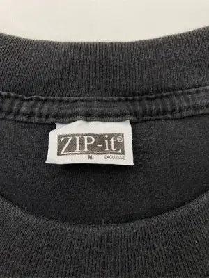 ZIP-it/Tシャツ/カットソー/トップス/ブラック/M