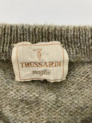 TRUSSARDI/トラサルディ/ニット/セーター/トップス/カーキ