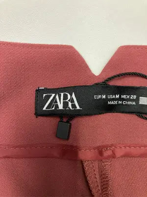 ZARA/ザラ/スラックス/パンツ/ピンク/EUR M/USA M/ MEX 28