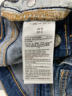 GAP/ギャップ/デニムパンツ/パンツ/ブルー/W63