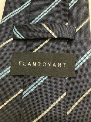 FLAMBOYANT/ネクタイ/ファッション雑貨/ネイビー