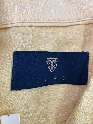 IZAC/シャツ/ブラウス/トップス/イエロー/M
