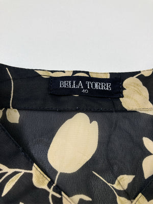 BELLA TORRE/シャツ/ブラウス/トップス/ブラック/40