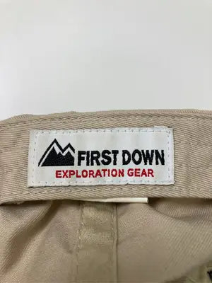 FIRST DOWN/ファーストダウン/キャップ/帽子/ベージュ/57cm～59cm