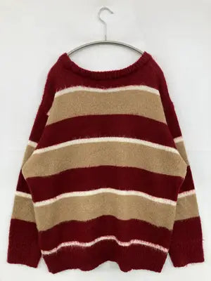 HONEYSUCKLE ROSE/ハニーサックルローズ/ニット/セーター/トップス/レッド/LARGE