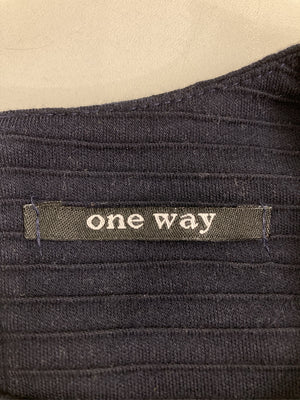 One Way/ワンウェイ/Tシャツ/カットソー/トップス/ネイビー/F