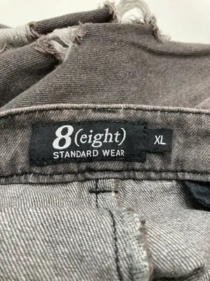 8(eight)/エイト/デニムパンツ/パンツ/ブラック/XL
