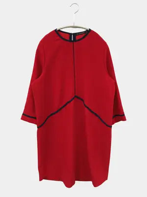 ZARA BASIC/ザラベーシック/ワンピース/ワンピース/ドレス/レッド/L