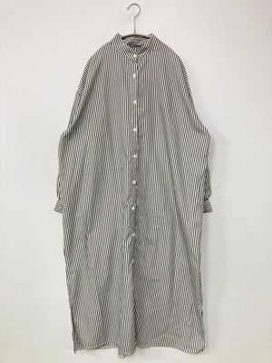 Libra Cue/リブラキュー/シャツワンピース/ワンピース/ドレス/ブラック/F