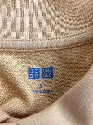 UNIQLO/ユニクロ/ポロシャツ/トップス/オレンジ/S