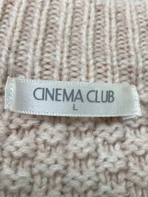 CINEMA CLUB/シネマクラブ/ニット/セーター/トップス/ピンク/L