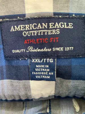 American Eagle Outfitters/アメリカンイーグルアウトフィッターズ/シャツ/ブラウス/トップス/ブルー/XXL/TTG