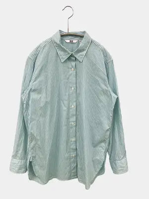 UNIQLO/ユニクロ/シャツ/ブラウス/トップス/スカイブルー/S