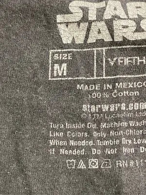 STARWARS/スターウォーズ/Tシャツ/カットソー/トップス/ブラック/M