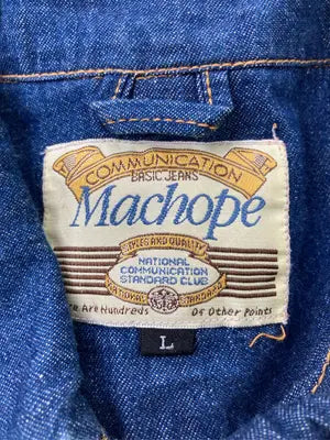 Machope/シャツ/ブラウス/トップス/ブルー/L
