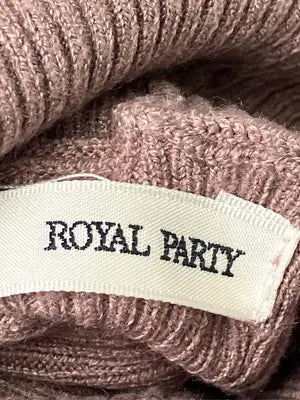 ROYAL PARTY/ロイヤルパーティー/ニット/セーター/トップス/ブラウン/F