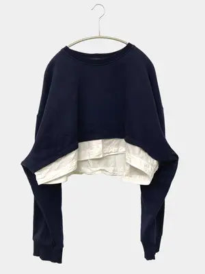 ZARA/ザラ/スウェット/トップス/ネイビー/USA L