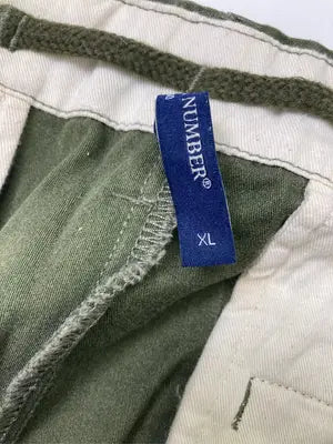 BACK NUMBER/バックナンバー/カーゴパンツ/パンツ/グリーン/XL