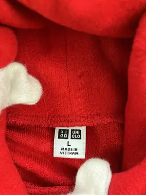 UNIQLO/ユニクロ/Tシャツ/カットソー/トップス/レッド/L