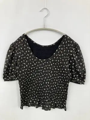 MOUSSY/マウジー/Tシャツ/カットソー/トップス/ブラック/1