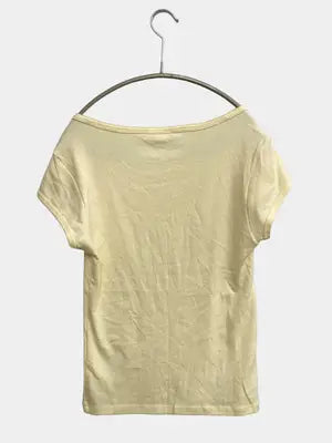 ZARA/ザラ/Tシャツ/カットソー/トップス/イエロー/USA L