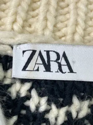 ZARA/ザラ/カーディガン/ボレロ/トップス/アイボリー/USA M