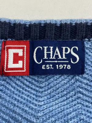 CHAPS/チャップス/ニット/セーター/トップス/スカイブルー/M