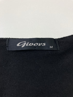 qioovs/ノースリーブ/トップス/ブラック/M