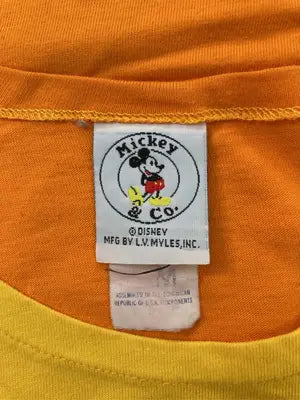 MICKEY&CO./ミッキーアンドコー/Tシャツ/カットソー/トップス/イエロー/M