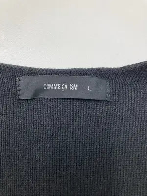 COMME CA ISM/コムサイズム/タンクトップ/トップス/ブラック/L