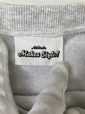 Attitude makes style!/アティチュードメイクススタイル/スウェット/トップス/グレー/F