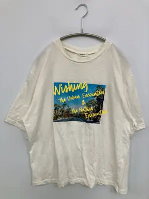 Newlyme/ニューリーミー/Tシャツ/カットソー/トップス/ホワイト/L