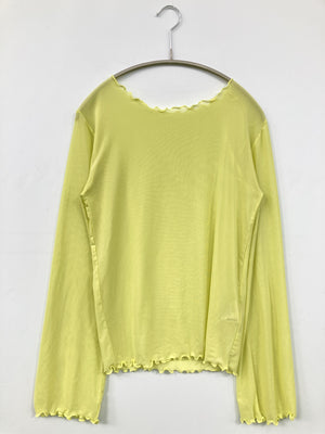 Cutie Beauty/キューティービューティー/Tシャツ/カットソー/トップス/イエロー/L