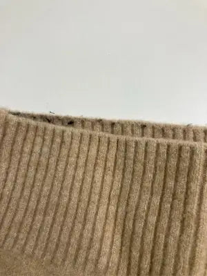 ZARA/ザラ/ニット/セーター/トップス/ベージュ/USA M