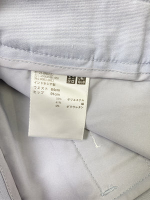 UNIQLO/ユニクロ/スラックス/パンツ/グレー/ウエスト64cm　ヒップ91cm