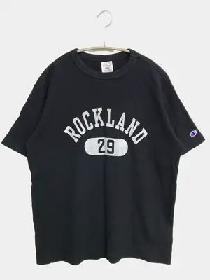 Champion/チャンピオン/Tシャツ/カットソー/トップス/ブラック/L
