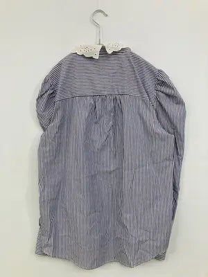 ZARA/ザラ/シャツ/ブラウス/トップス/ネイビー/M