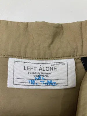 Left Alone/レフトアローン/シャツ/ブラウス/トップス/ブラウン/S