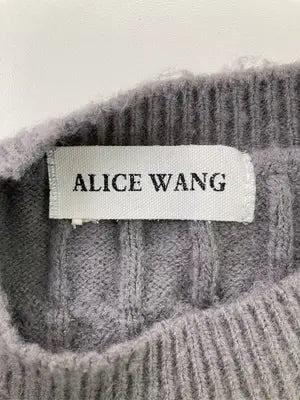 ALICE WANG/ニット/セーター/トップス/グレー
