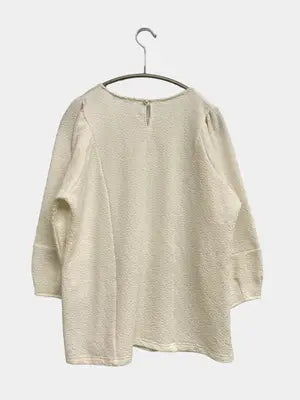 EMM A JAMES/Tシャツ/カットソー/トップス/アイボリー/L