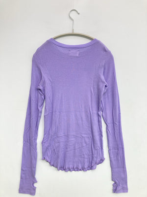 Ungrid/アングリッド/Tシャツ/カットソー/トップス/パープル/F