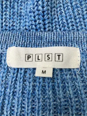 PLST/プラステ/ニット/セーター/トップス/ブルー/M